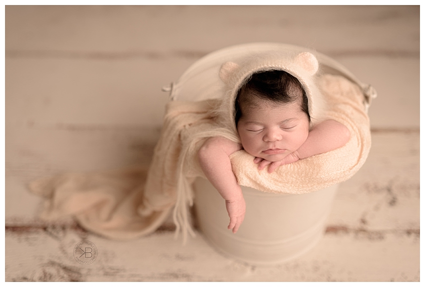 Houston Newborn Fine Art Studio Photographer | Angel Baby